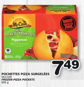 Marches Tradition McCAIN FROZEN PIZZA POCKETS offer