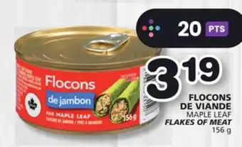 Marches Tradition MAPLE LEAF FLAKES OF MEAT offer
