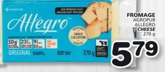 Marches Tradition AGROPUR ALLÉGRO CHEESE offer