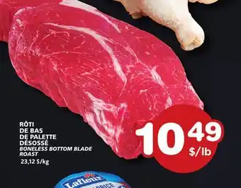 Marches Tradition BONELESS BOTTOM BLADE ROAST offer