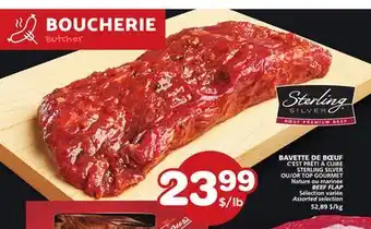 Marches Tradition C'EST PRÊT! À CUIRE STERLING SILVER OR TOP GOURMET BEEF FLAP offer