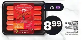 Marches Tradition LA FERNANDIÈRE FRESH SAUSAGE COMBO offer