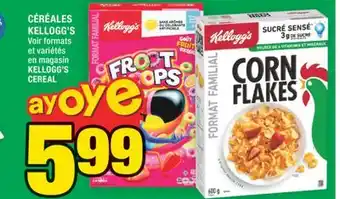 Super C CÉRÉALES KELLOGG'S | KELLOGG'S CEREAL offer