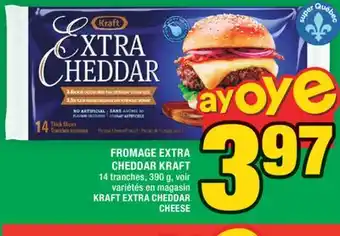 Super C FROMAGE EXTRA CHEDDAR KRAFT | KRAFT EXTRA CHEDDAR CHEESE offer