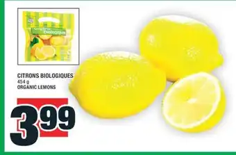 Super C CITRONS BIOLOGIQUES | ORGANIC LEMONS offer