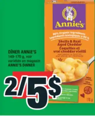 Super C DÎNER ANNIE'S | ANNIE'S DINNER offer