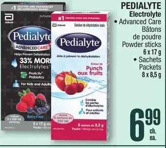 Jean Coutu PEDIALYTE Electrolyte offer