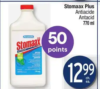 Jean Coutu Personnelle Stomaax Plus Antacid offer