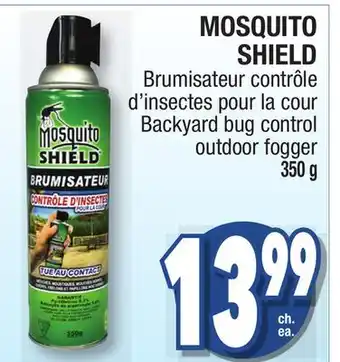 Jean Coutu MOSQUITO SHIELD Backyard bug control outdoor fogger offer