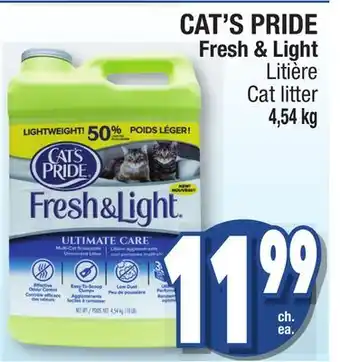 Jean Coutu CAT'S PRIDE Fresh & Light Cat Litter offer