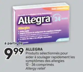 Brunet ALLEGRA Produits sélectionnés pour aider à soulager rapidement les symptômes des allergies offer