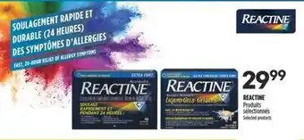 Brunet REACTINE Produits sélectionnés offer