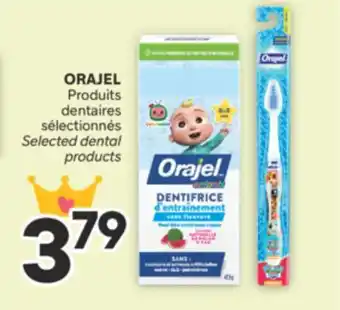 Brunet ORAJEL Produits dentaires sélectionnés offer