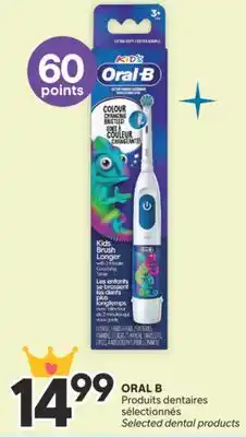 Brunet ORAL B Produits dentaires sélectionnés offer