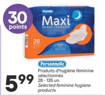 Brunet PERSONNELLE Produits d'hygiène féminine sélectionnés offer