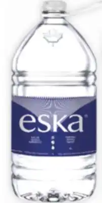 Brunet ESKA Eau de source naturelle ou déminéralisée sélectionnée offer