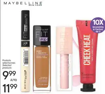 Brunet MAYBELLINE NEW YORK Produits sélectionnés offer