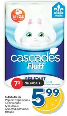Brunet CASCADES Papiers hygiéniques sélectionnés offer
