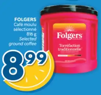 Brunet FOLGERS Café moulu sélectionné offer