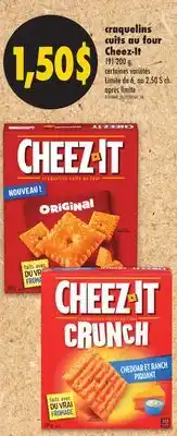 Maxi CRAQUELINS CUITS AU FOUR CHEEZ-IT 191-200 G offer