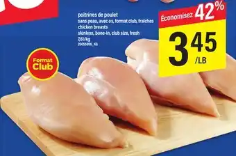 Maxi POITRINES DE POULET offer