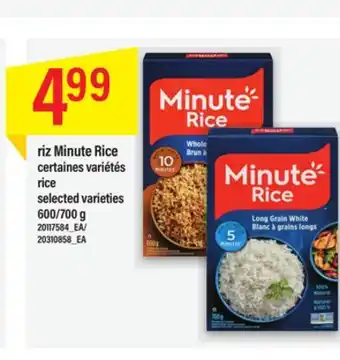Maxi RIZ MINUTE RICE, 600/700 g offer