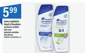 Maxi SOINS CAPILLAIRES HEAD & SHOULDERS, 315-370 ML offer