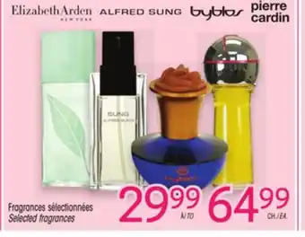 Uniprix Fragrances sélectionnées / Selected fragrances offer