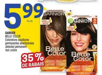 Uniprix GARNIER BELLE COLOR Colorations capillaires permanentes sélectionnées/Selected permanent hair colors offer