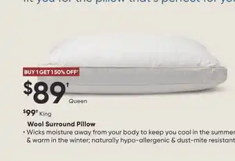 Dormez Vous Wool Surround Pillow offer