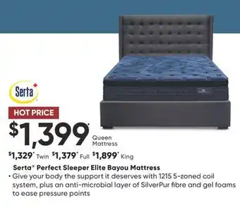 Dormez Vous Serta Perfect Sleeper Elite Bayou Mattress offer