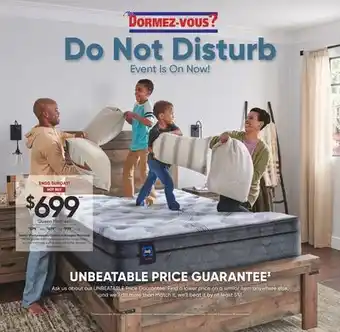 Dormez Vous Sealy Posturepedic Optimum Keagan Mattress offer