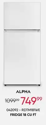 Meubles RD FRIDGE 18 CU FT offer