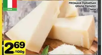 Supermarché PA FROMAGE PARMESAN GRANA PADANO Cheese offer