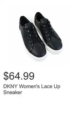 Costco DKNY Women's Lace Up Sneaker offer