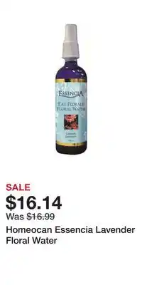 Well Homeocan Essencia Lavender Floral Water offer