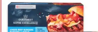 Walmart Our Finest Beef Burgers offer