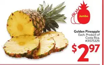 Walmart Golden Pineapple offer