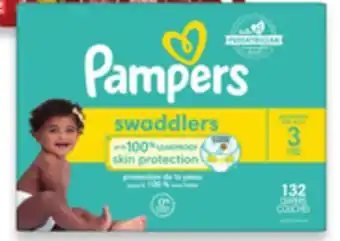 Walmart Pampers Swaddlers Huge Pack Diapers offer