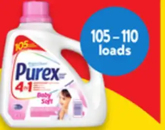 Walmart Purex Baby Soft Laundry Detergent offer