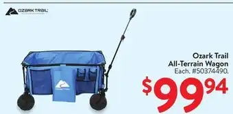 Walmart Ozark Trail All-Terrain Wagon offer