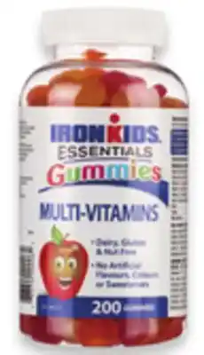 Walmart IronKids Essentials Gummies Multivitamins offer