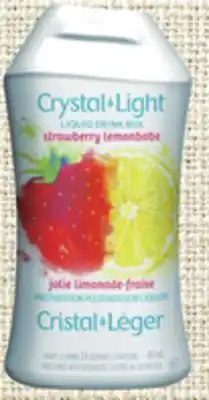 Walmart Crystal Light Liquid Drink Mix offer