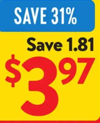 Walmart Kraft Singles Cheese Slices offer