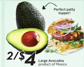 Sobeys Large Avocados offer