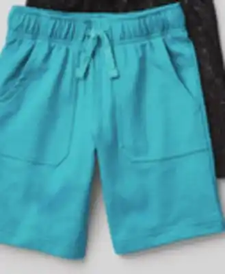 Walmart Kids' Pull-On Shorts 2-Pack offer