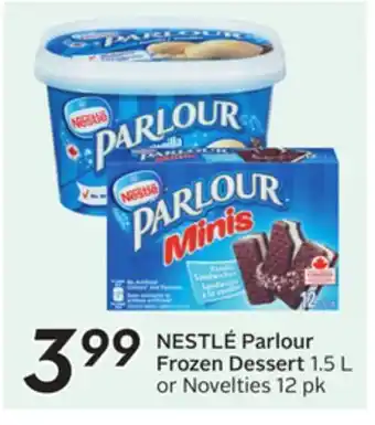 Sobeys NESTLÉ Parlour Frozen Dessert offer