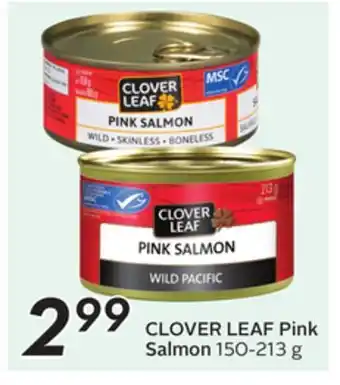 Sobeys CLOVER LEAF Pink Salmon offer