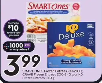 Sobeys SMART ONES Frozen Entrées offer