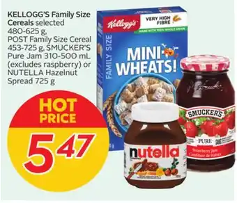 Sobeys KELLOGG'S Family Size Cereals offer
